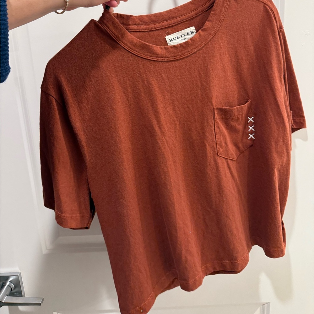 Rustler cropped tee size XL